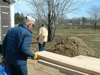 033 - Lumber arrives from Amish