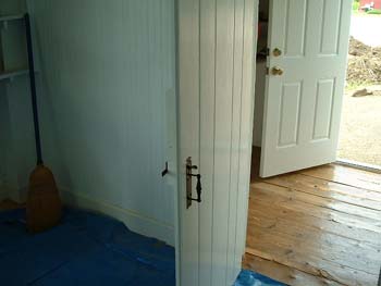 068 - vintage door installed