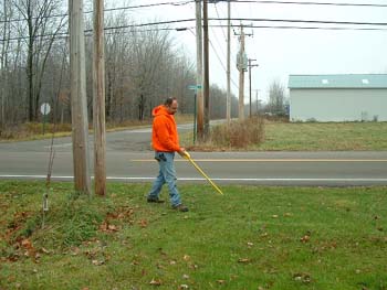 114 - Searching for buried gas lines