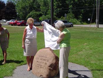 184 - Unveiling of the Dedication stone