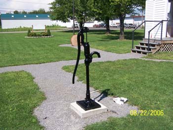 227 - Hand pump had to be re-painted