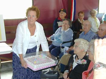 288 - And a Birthday cake for Mrs. Falk