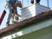 196 - Final coat of Paint on cupola before winter of 2005
