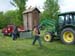 208 - Outhouse being unloaded