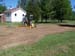 222 - More topsoil was spread in the back yard