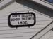 229 - Hand made Schoolhouse sign was installed